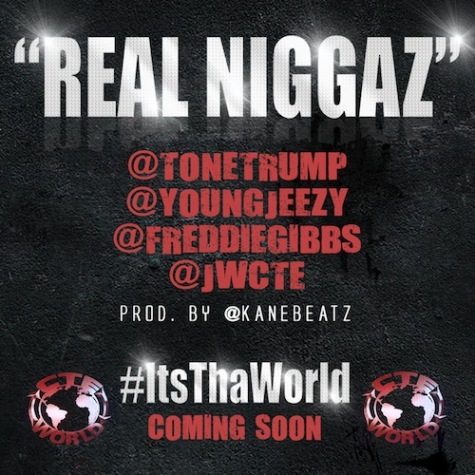 "Real Niggaz" Single Artwork for Tone Trump