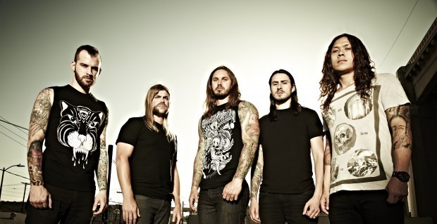 As I Lay Dying Group 2012