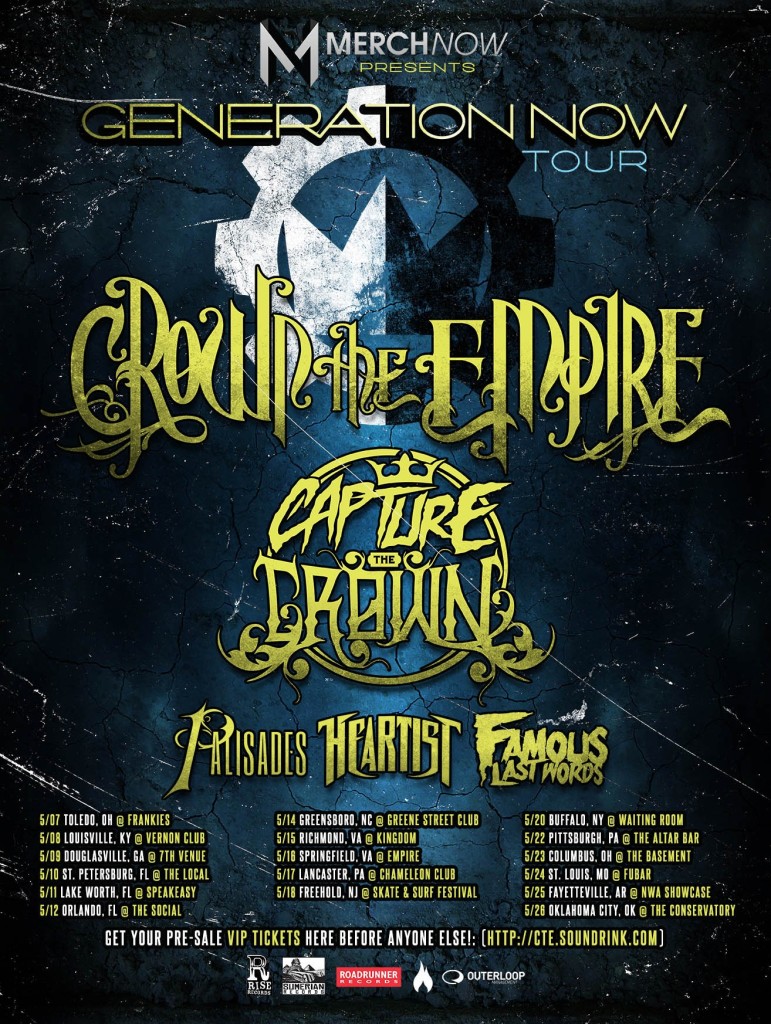 Crown The Empire Announce First Headlining Tour Under the Gun Review