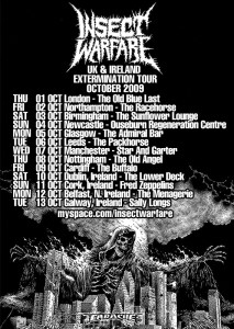 Insect Warfare reunite for UK Tour | Under the Gun Review