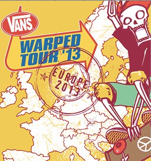 warped tour europe 2013